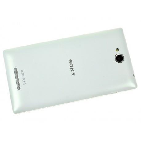 درب پشت گوشی سونی اکسپریا  SONY XPERIA  C2305 Back Cover Sony C2305 S39h Xperia C, Black